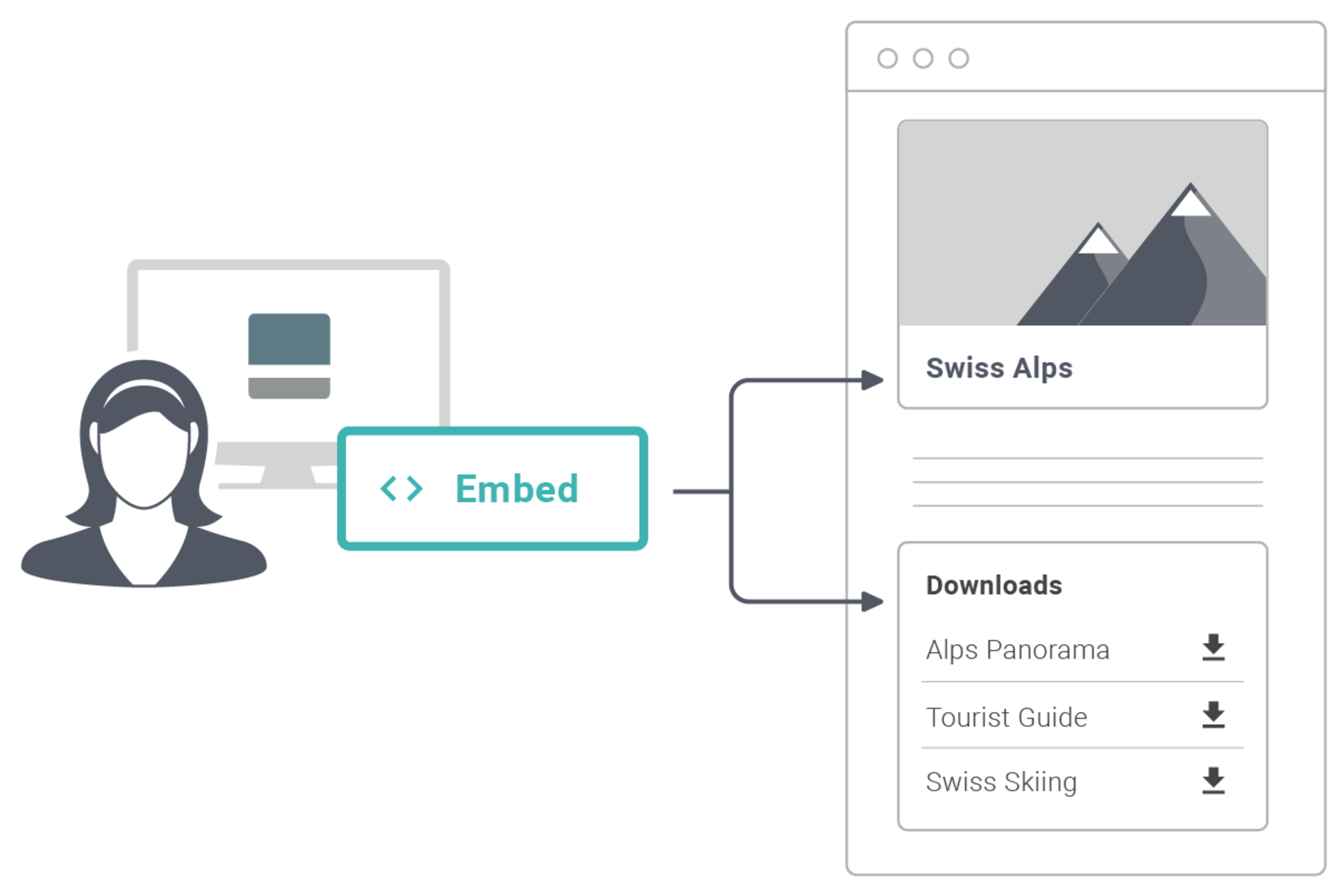 DAM vs. Picturepark Content Platform – „API first“-Ansatz & Data Routing